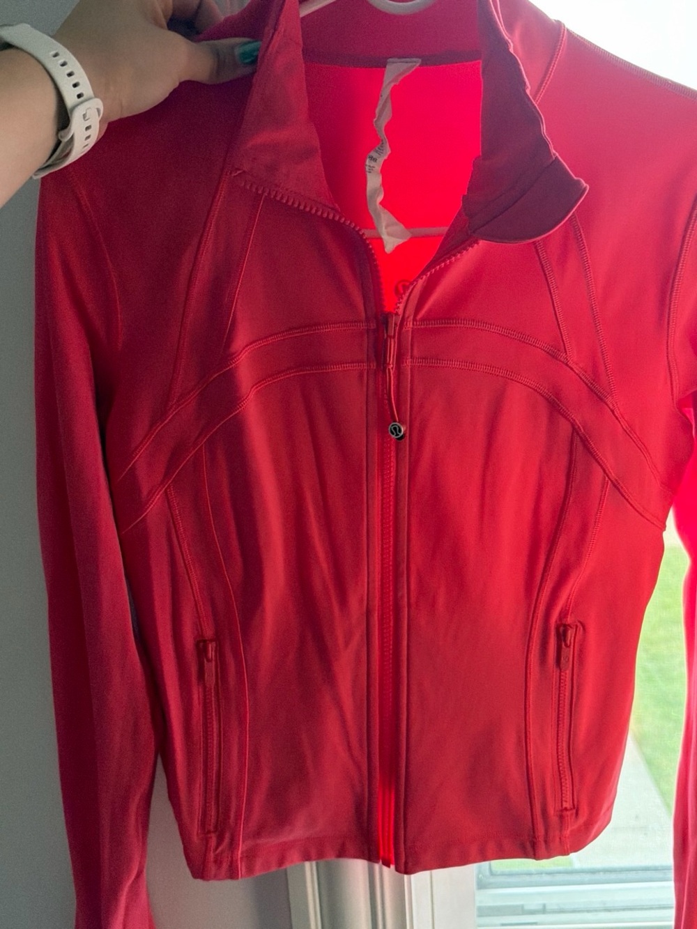 lululemon NULU CROPPED define Jacket- Glazed Pink
